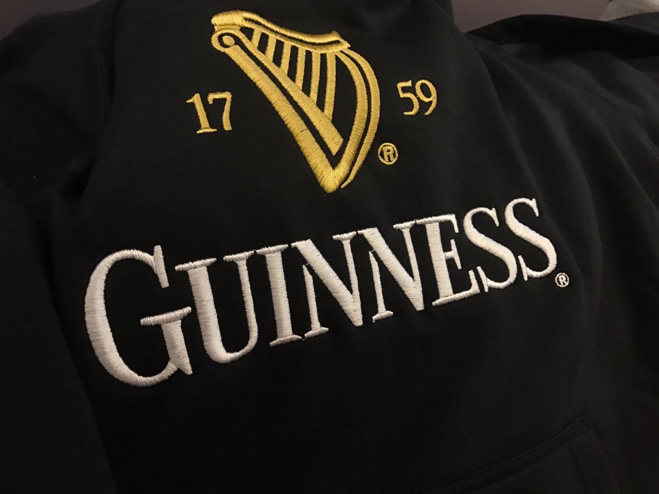 Guinness Embroidered Logo