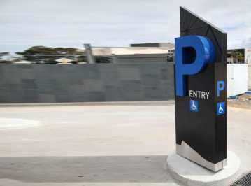 Bespoke parking entry signage